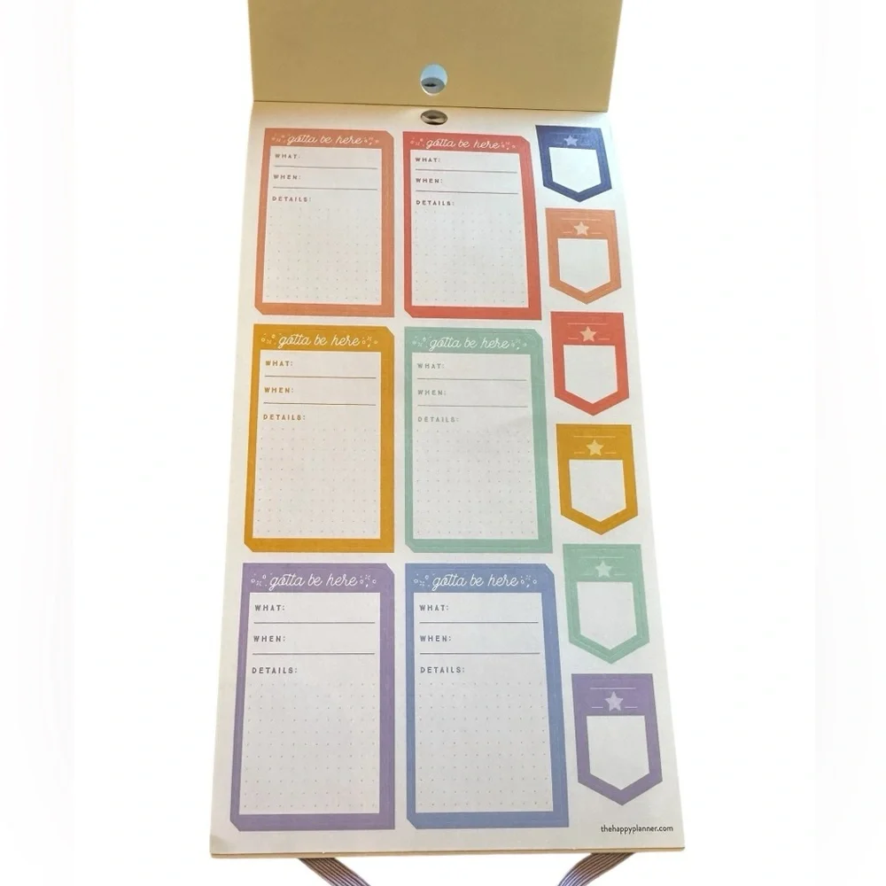 The Happy Planner Friendship  30 Page Sticker Book